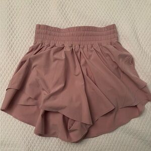 Lululemon shake it out running shorts pink haze